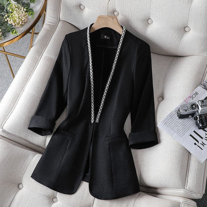 Blazer Individual Modas®Mikaela - Preto