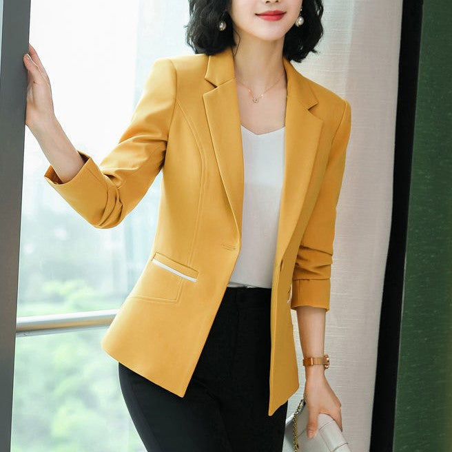 Blazer Individual Modas®- Nick - Amarelo