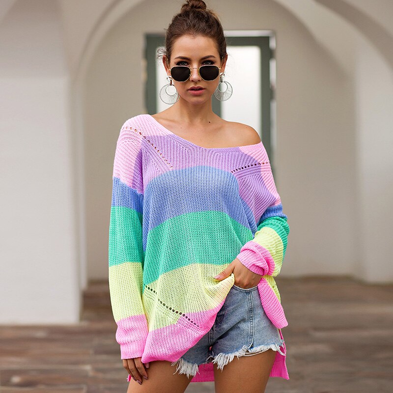 Blusa Individual Modas®- Rainbow - Rosa