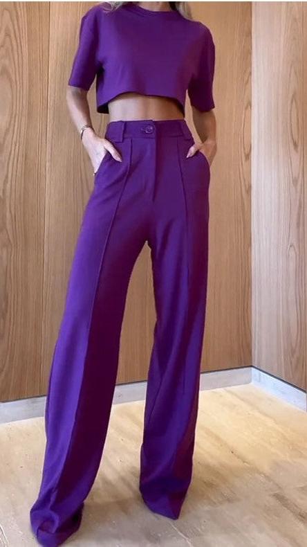 Conjunto Individual Modas® Sarah - Roxo