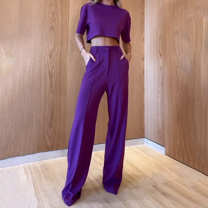 Conjunto Individual Modas® Sarah - Roxo